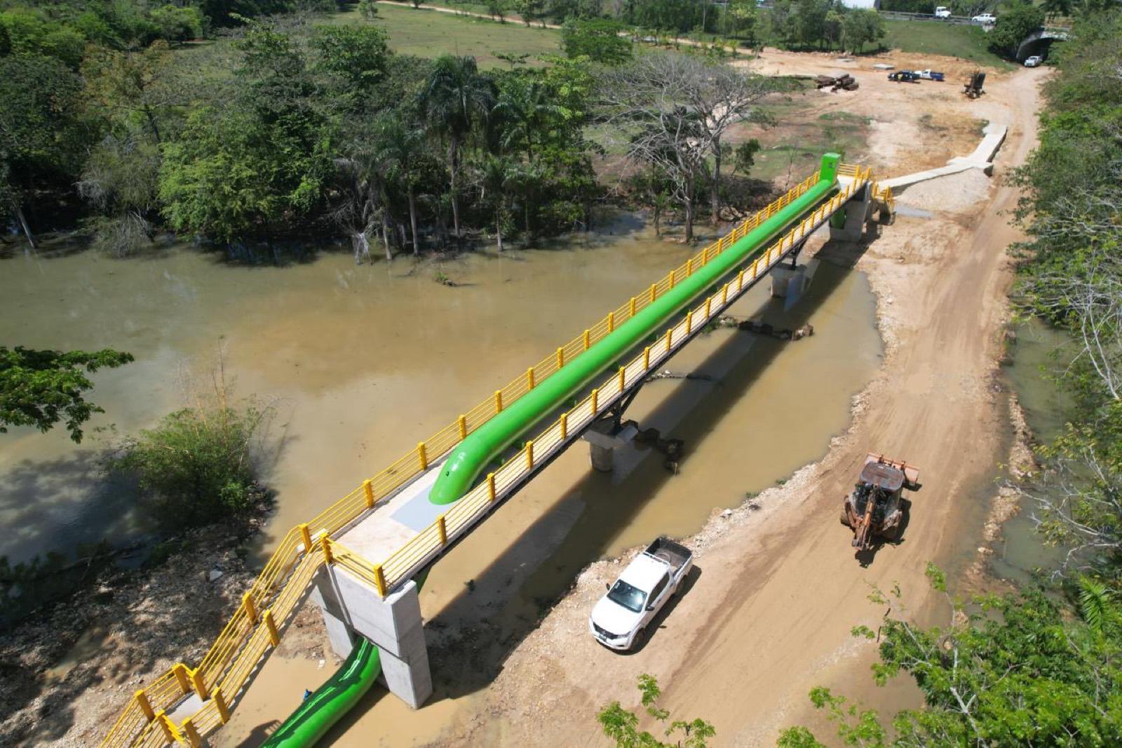 Infraestructura de tuberías para proyecto hídrico de Grupo INAP